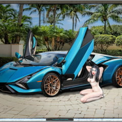 Amelie Lamborghini Sian 2 - 2022