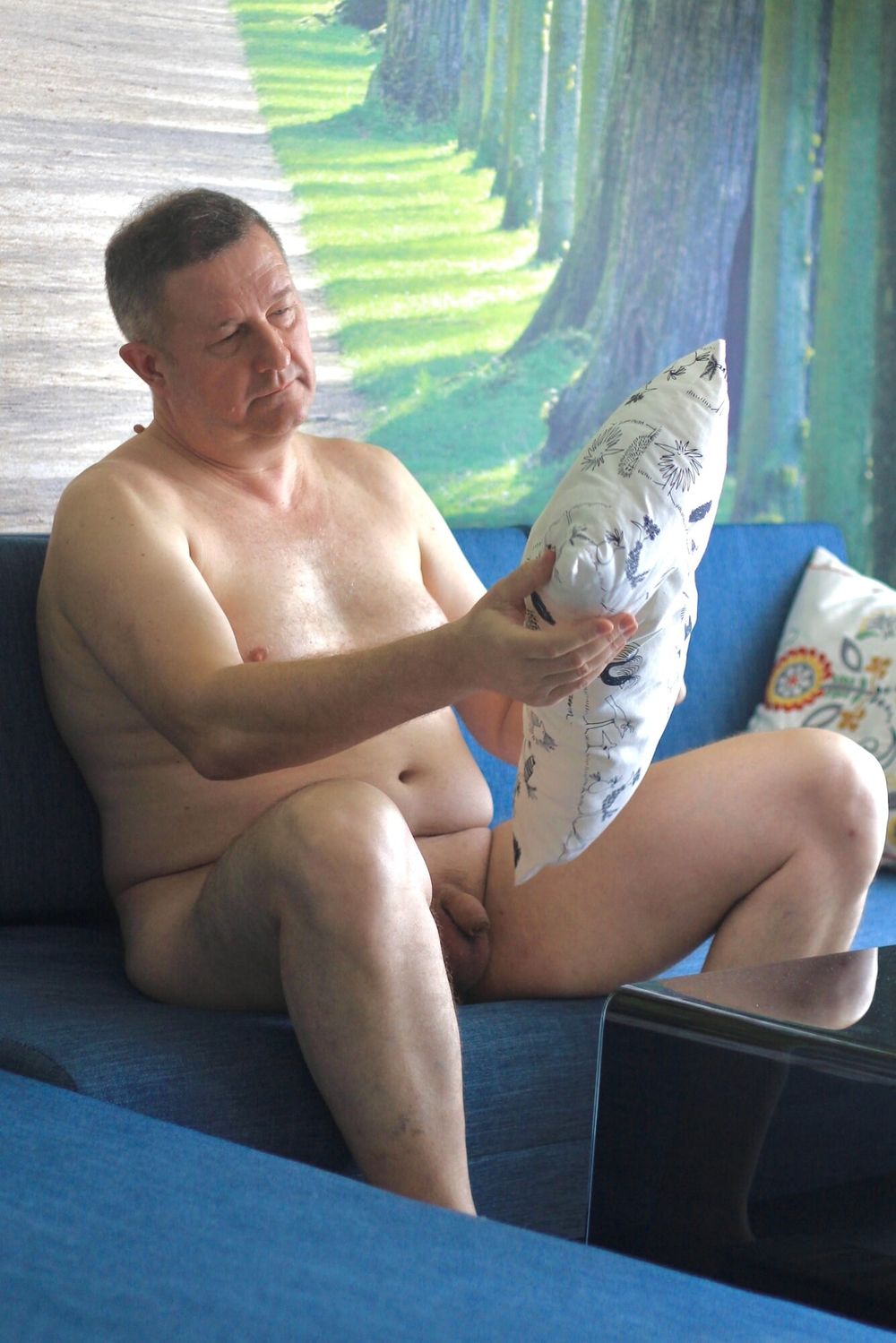 Naked chubby cool daddy  #12