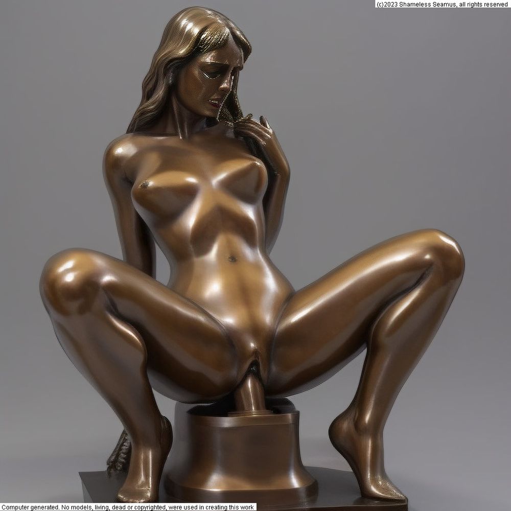 Erotic Bronze Sculpture Garden #35