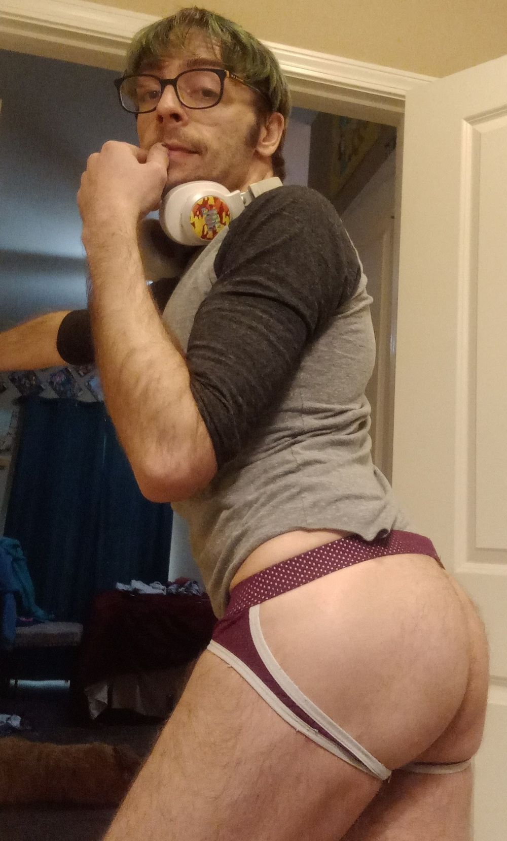 Puppers Showing off in underwear...again #34