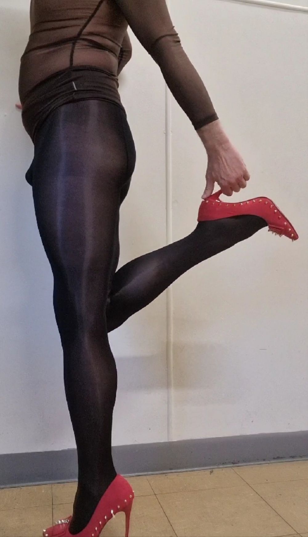 Fun in pantyhose  #20