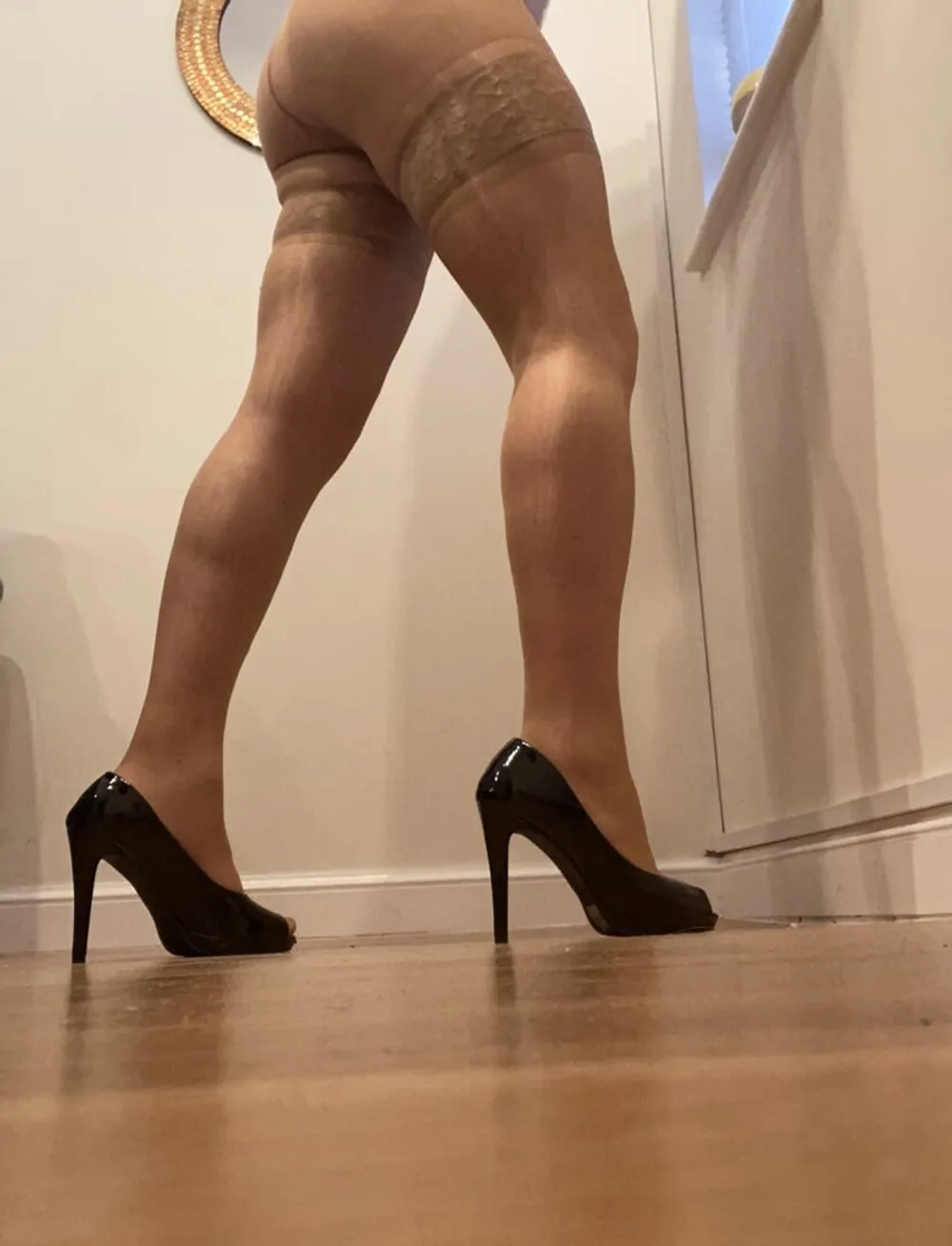 Legs in nylons 