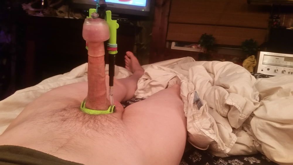 stretching my cock #2