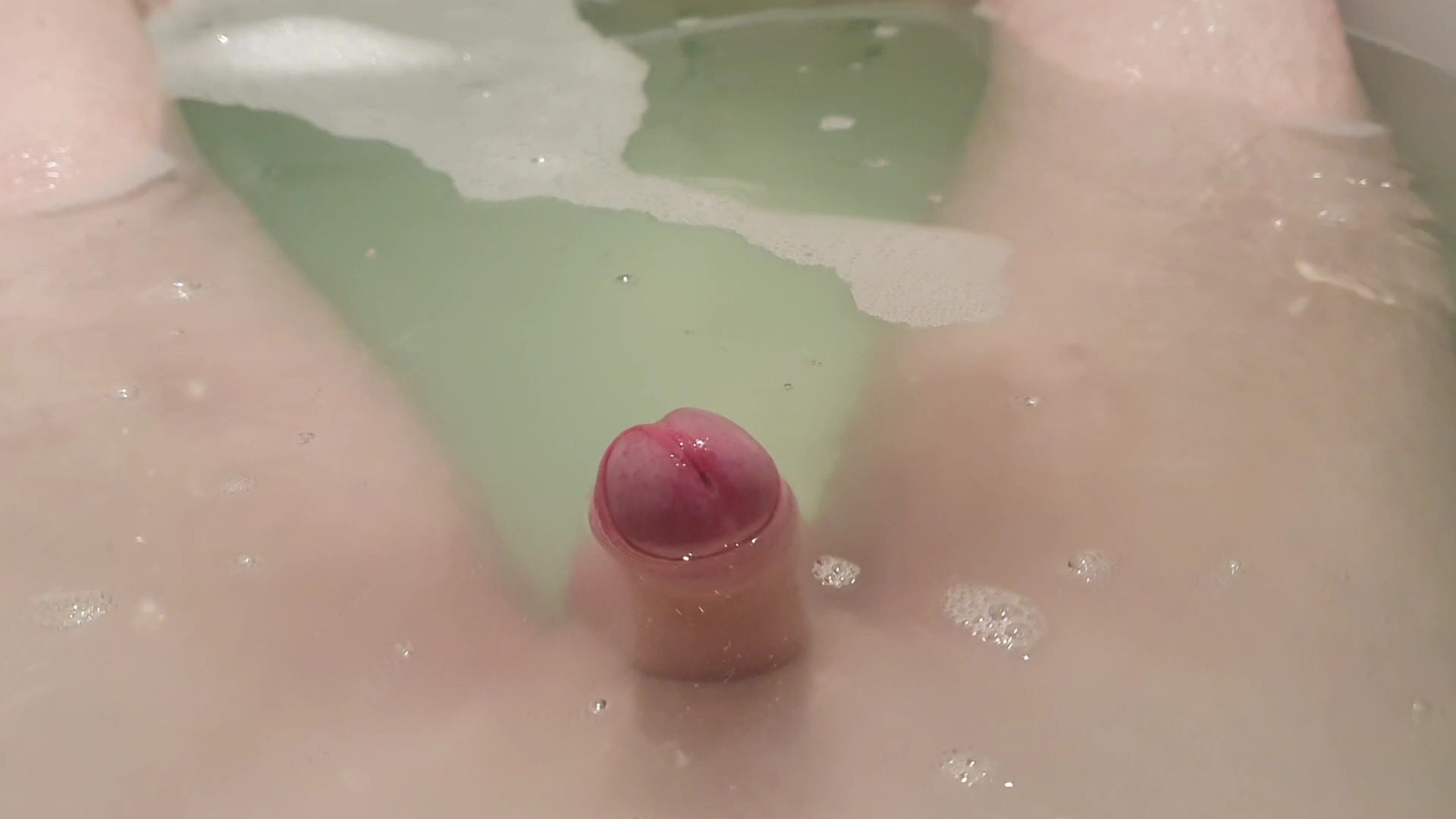Bathing wash masturbate and cum #2