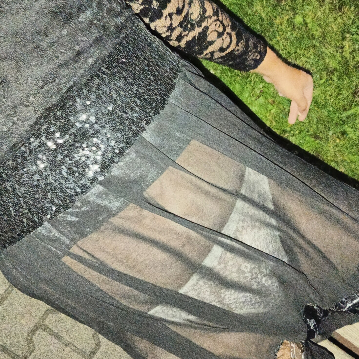 SEETHRU SKIRT