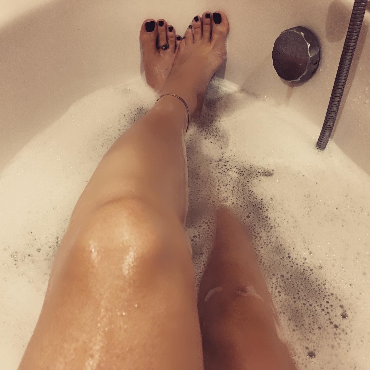 Silky smooth legs & sexy feet #5