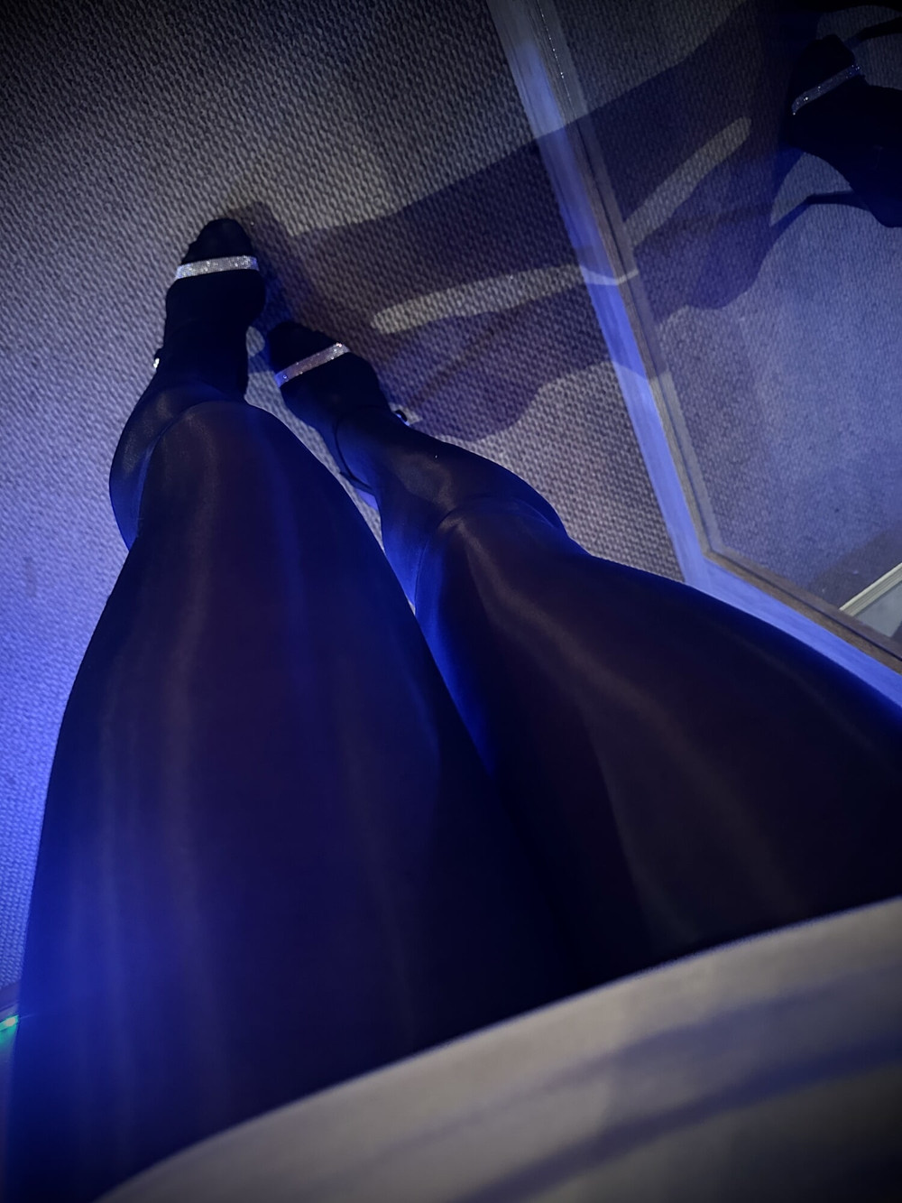 New Shiny Pantyhose for my Hot Legs #3