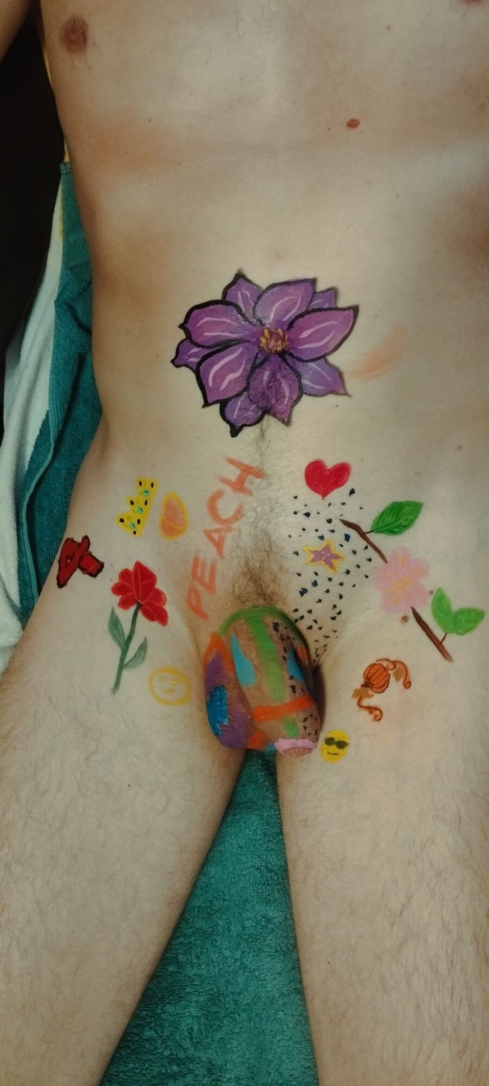 She painted my crotch #2