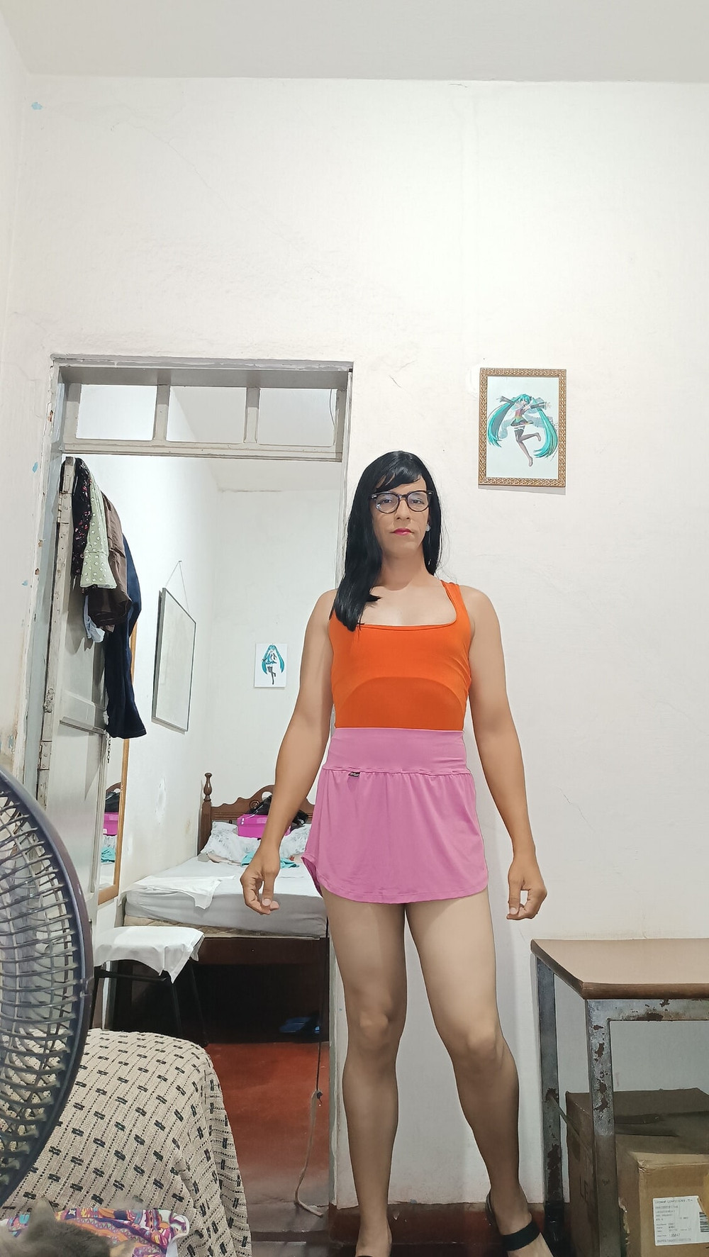 Sakura Bodysuit Orange And Dresser Pink  #21