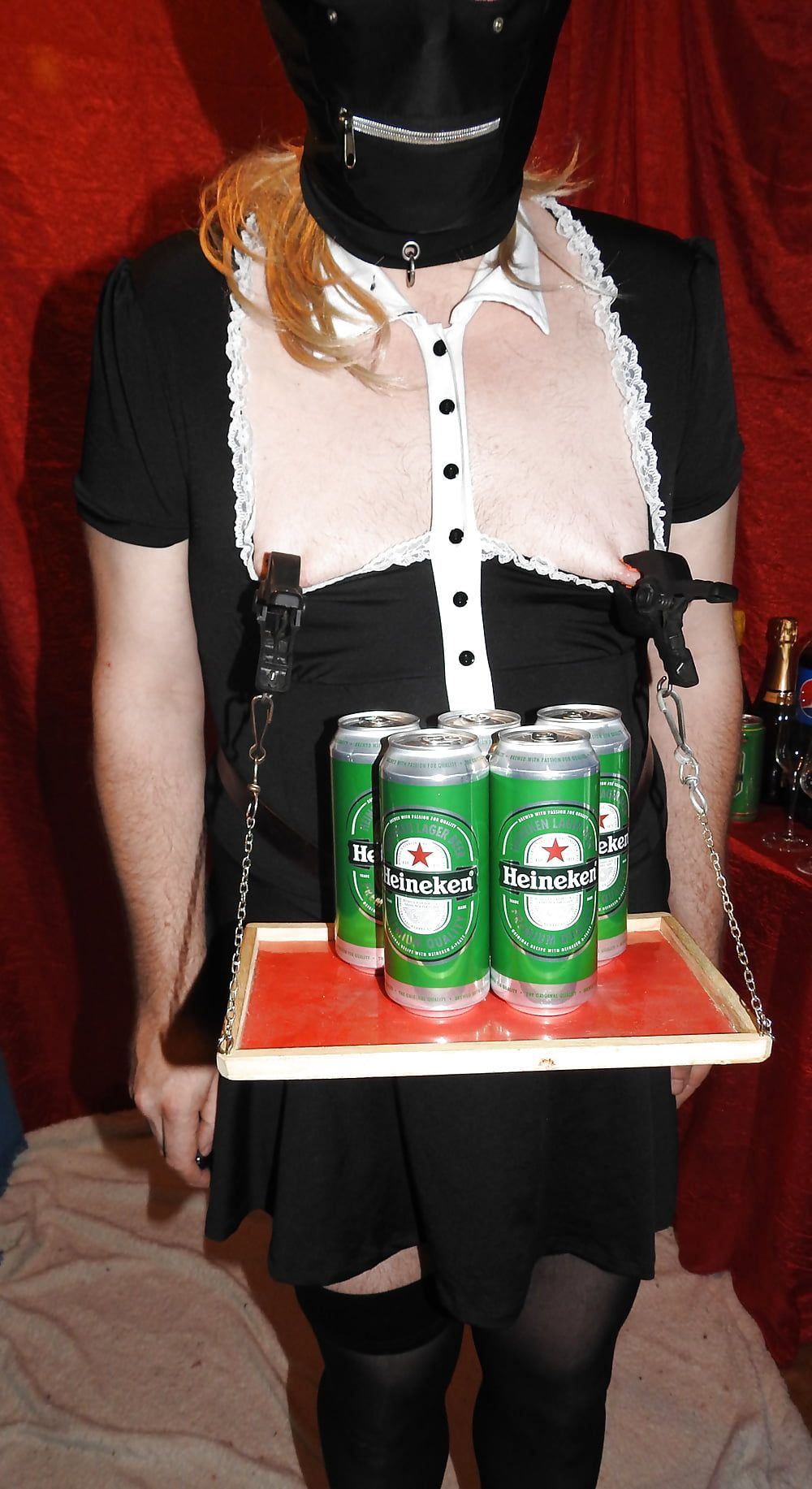 SissyMaid Serve Beer #13