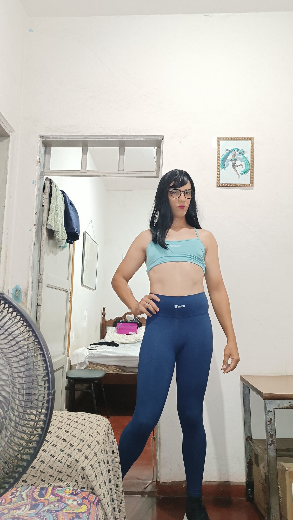 Sakura Nakamura Cute Legging Gym  #42