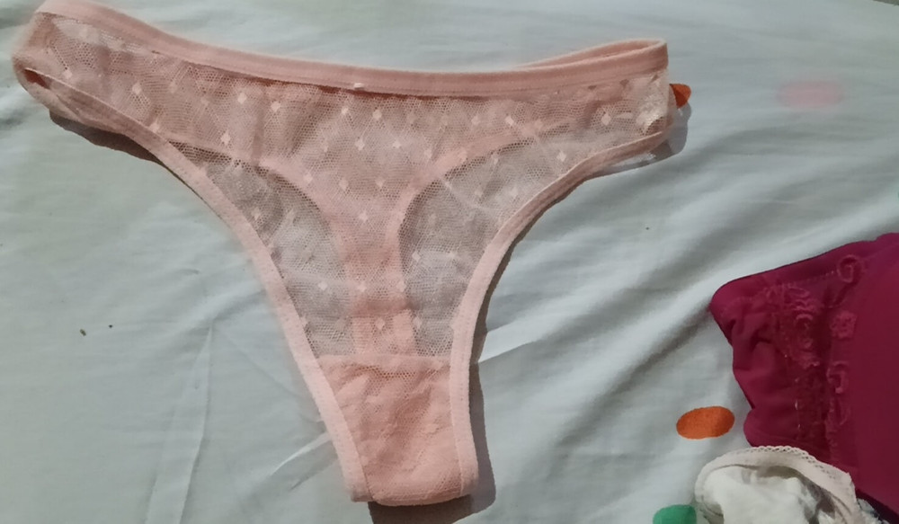 Fun with friend's Panties #45
