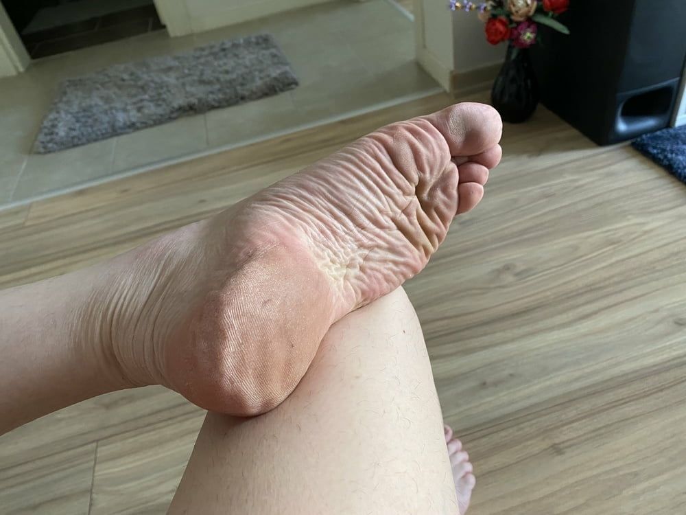 Just my wrinkled soles