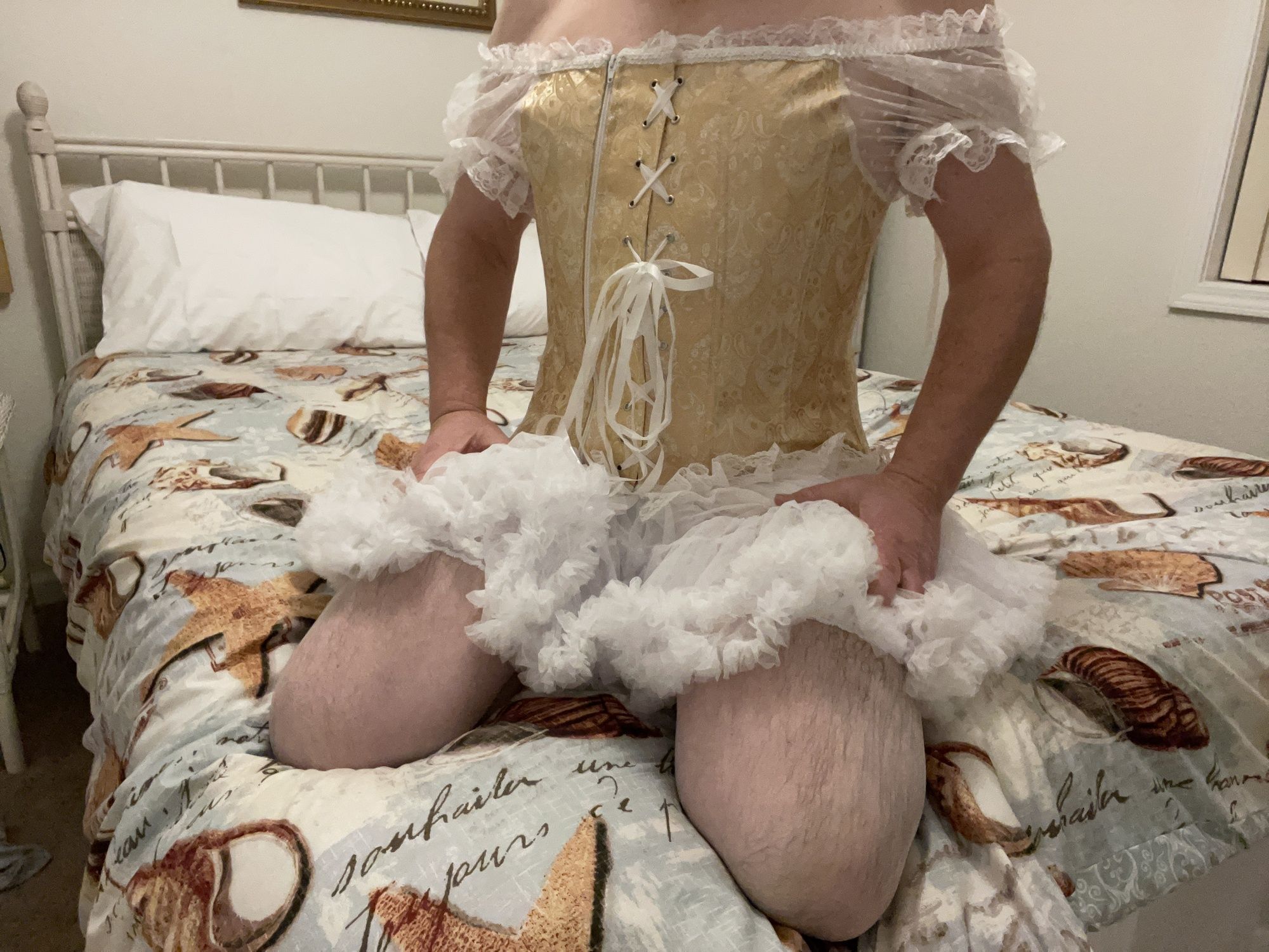 Petticoat masturbation #5