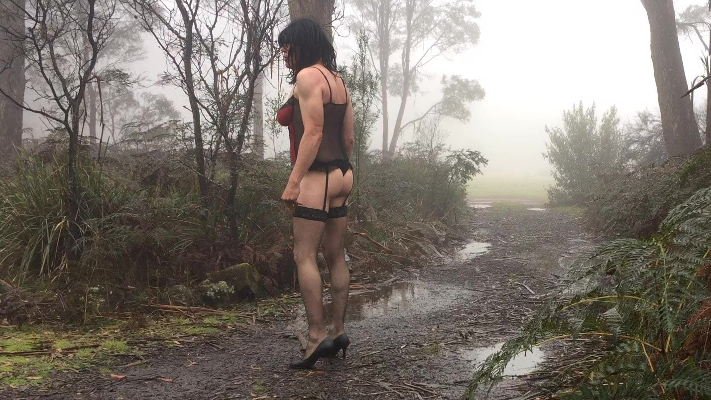Crossdress Roadtrip - Walk in the mist 2 #6
