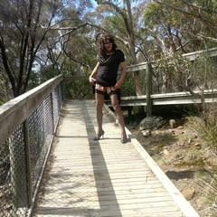 Crossdress Road trip to Boardwalk