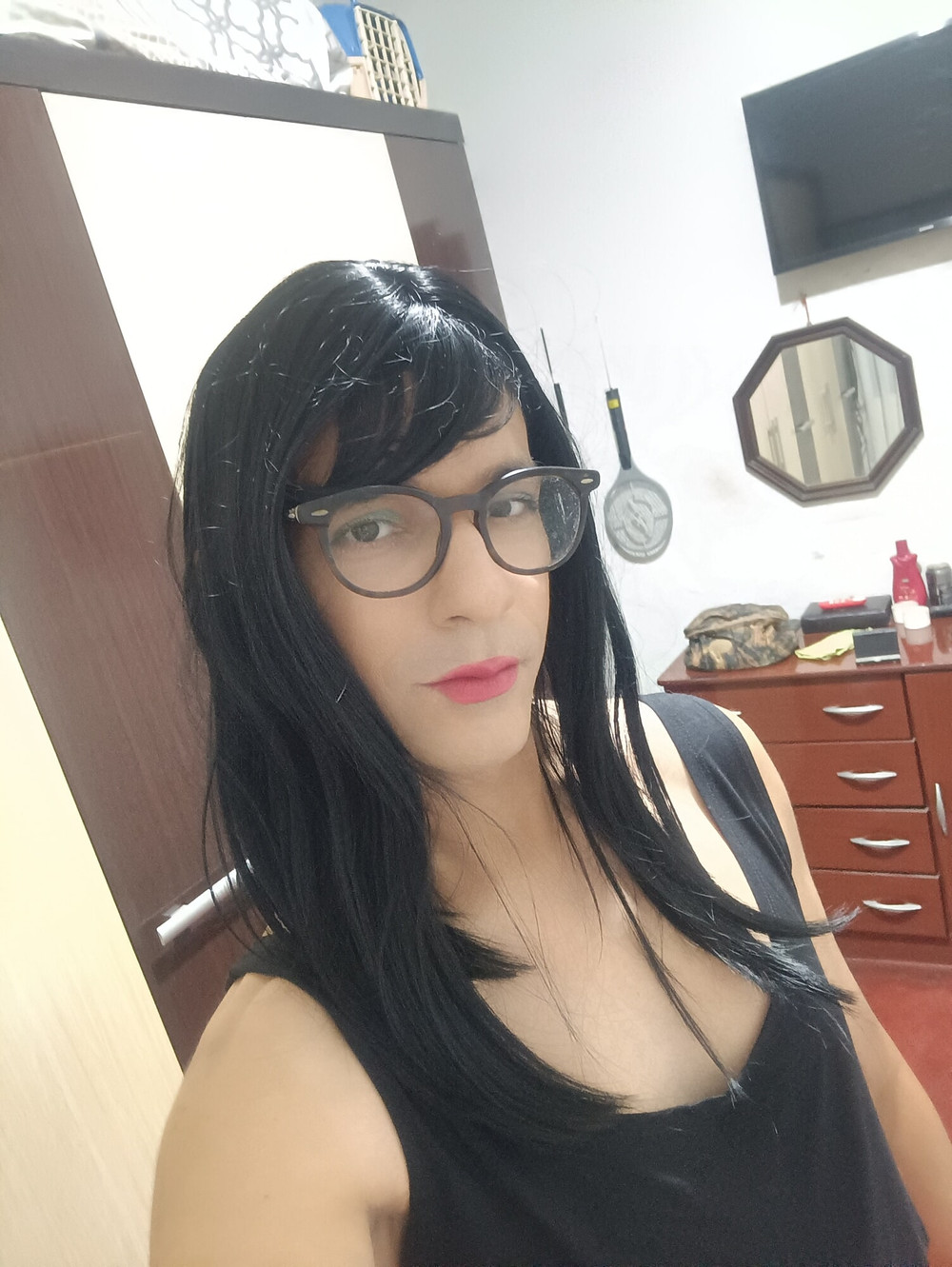 Sakura Nakamura Costume legs Red Gym #22