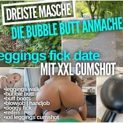 Lara CumKitten - LEGGINGS Fick Date mit XXL CUMSHOT