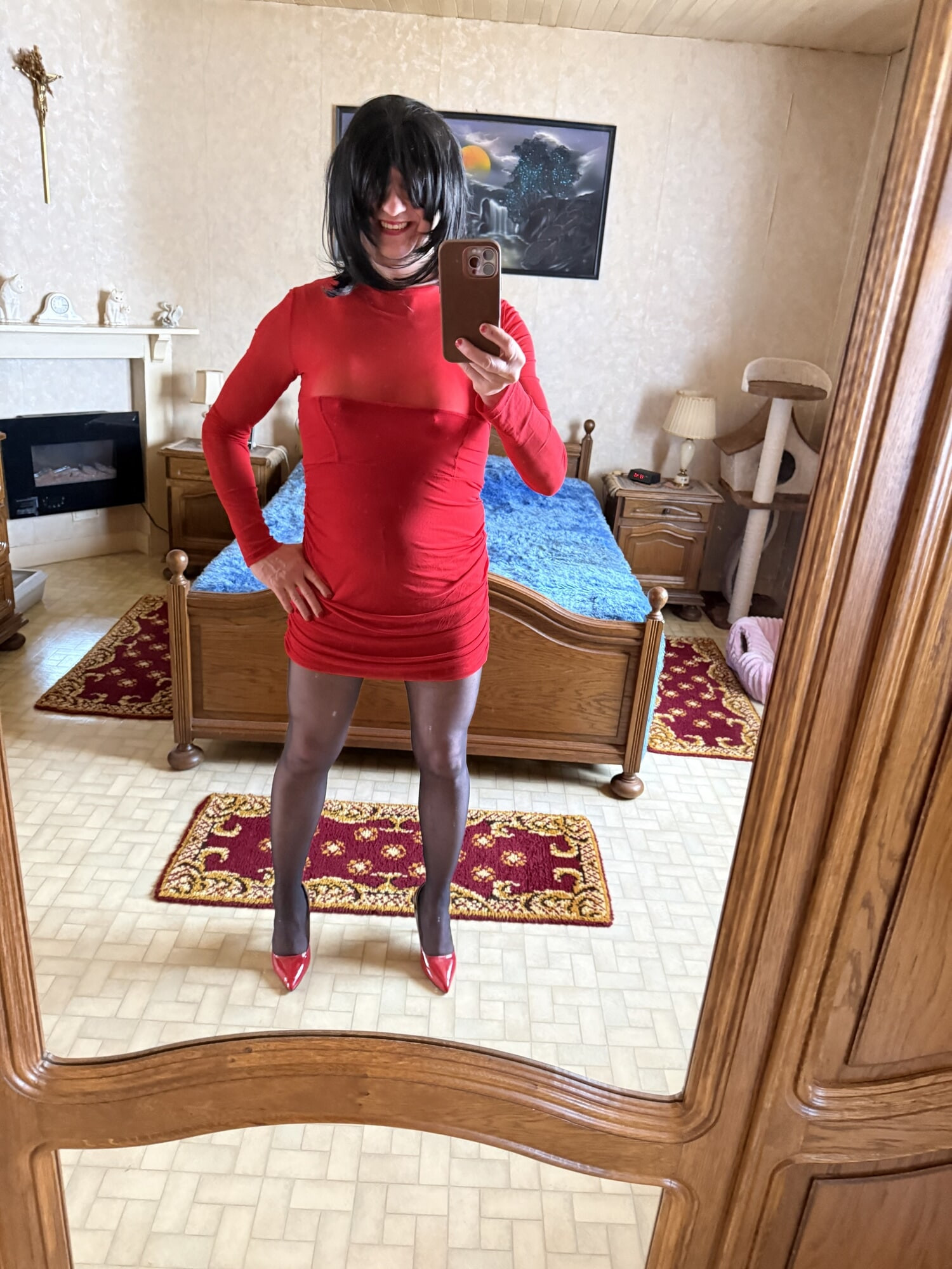 흑인 대물 자지로 돌아온 에비(털이 무성한)