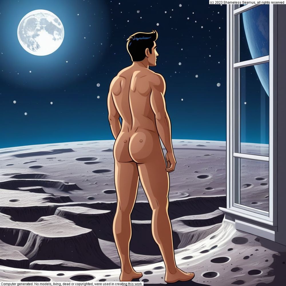 Man on the Moon #8