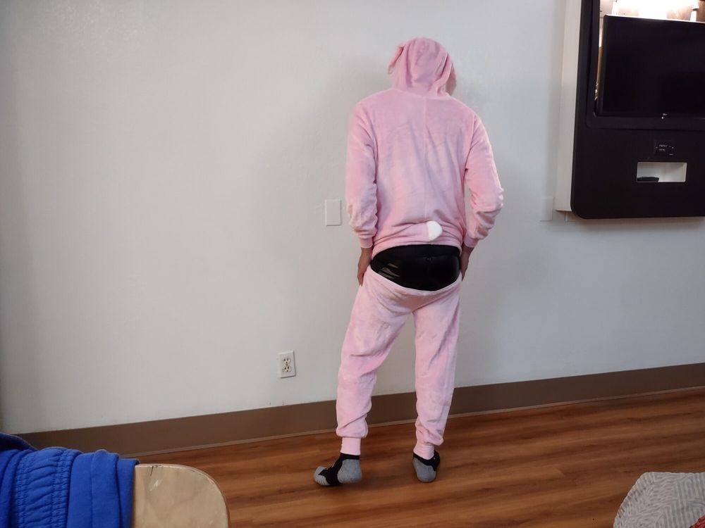 Pink onesie and zipper undies #4