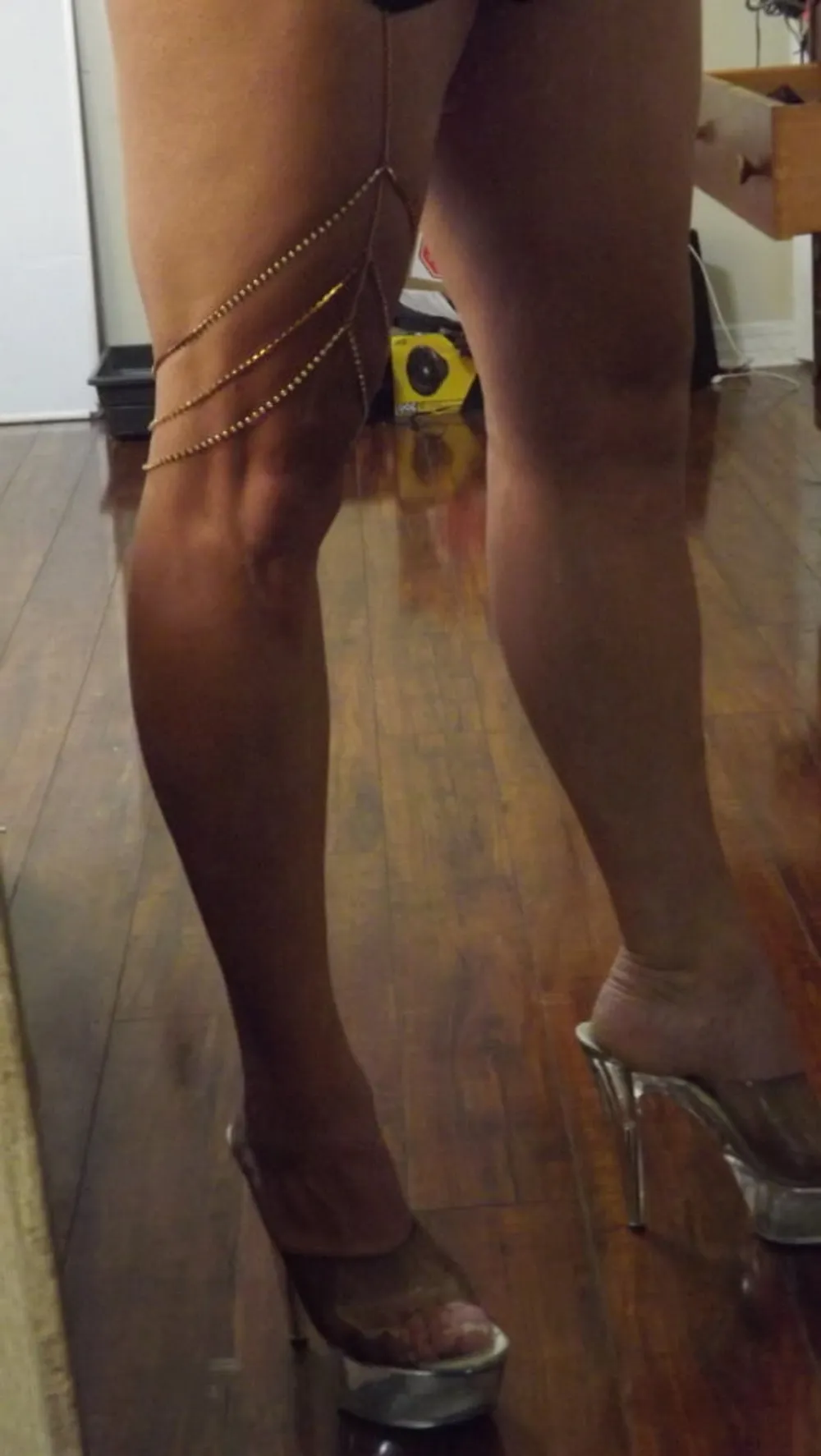 stockings and heels loves the way I feels #4