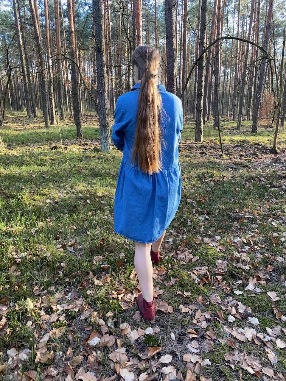 Bare bum in the forest #6