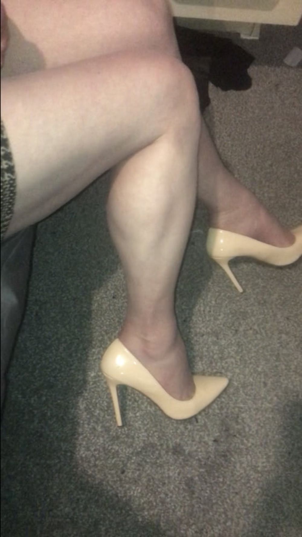 Heels nylons cock #5