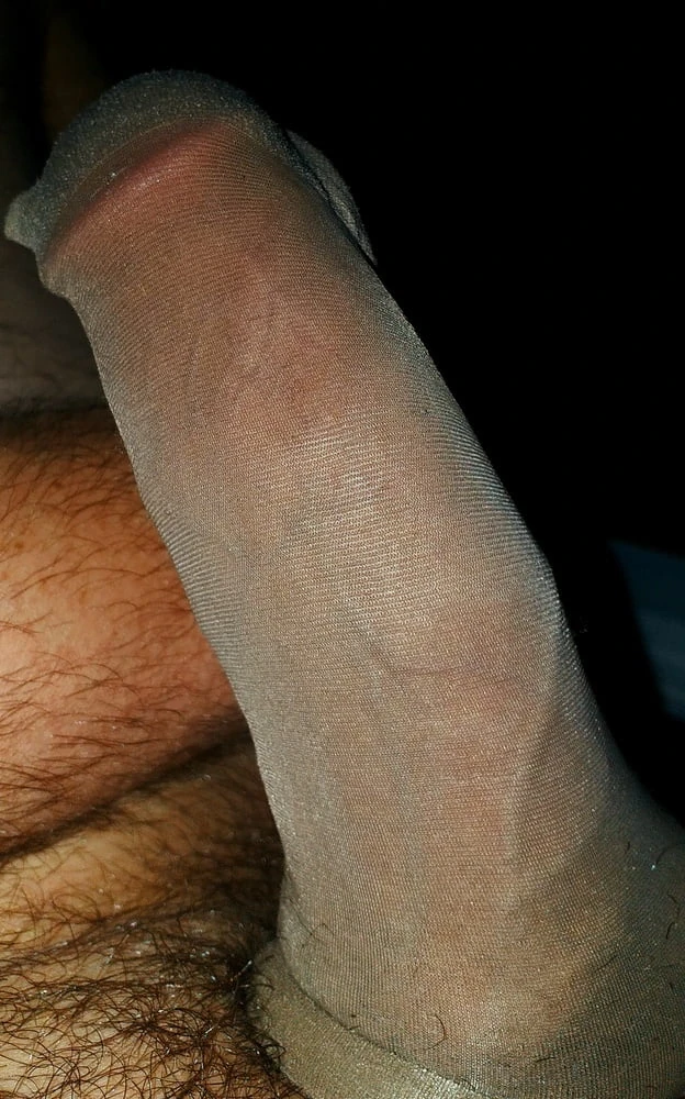 Horny nylon cock #5