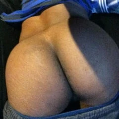Brown bubble butt