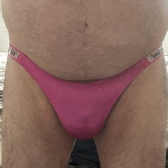 Thong wearing