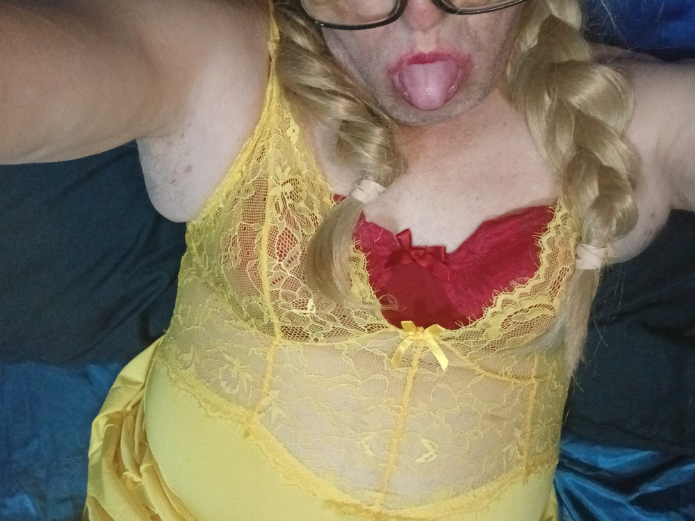 Yellow and red. These boots were not made for walking  #21