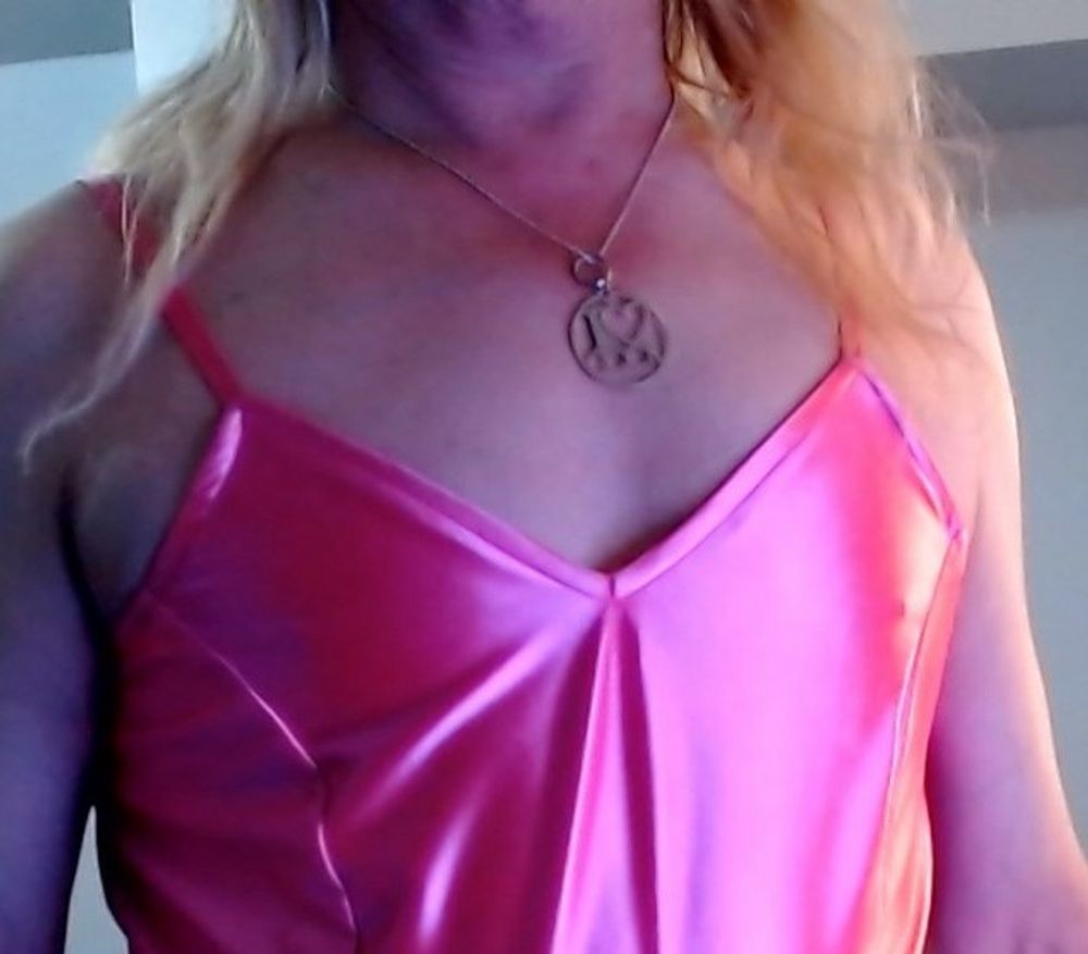 Sissy Slut Ashley Jolene Modeling A Few Necklaces  #4