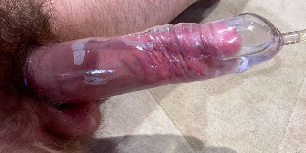 My pumped cock #11