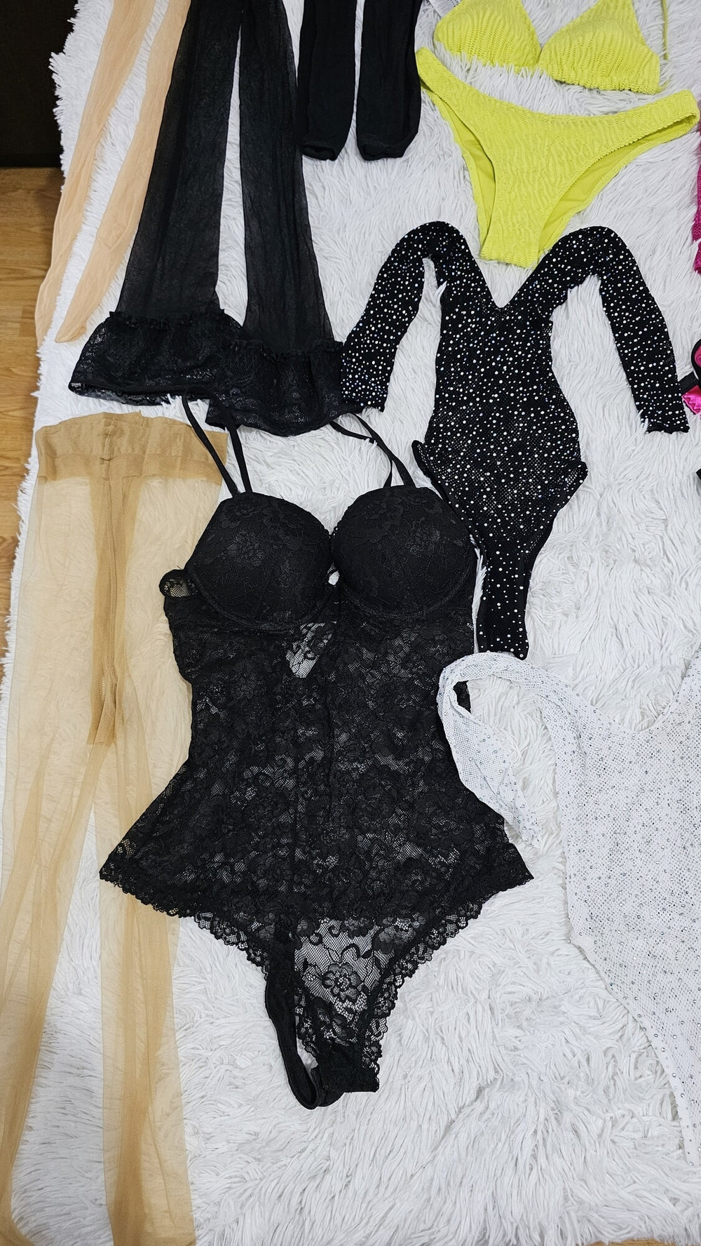 Babe i sell lingerie worn by me 1 or 2 photo shoots  #5
