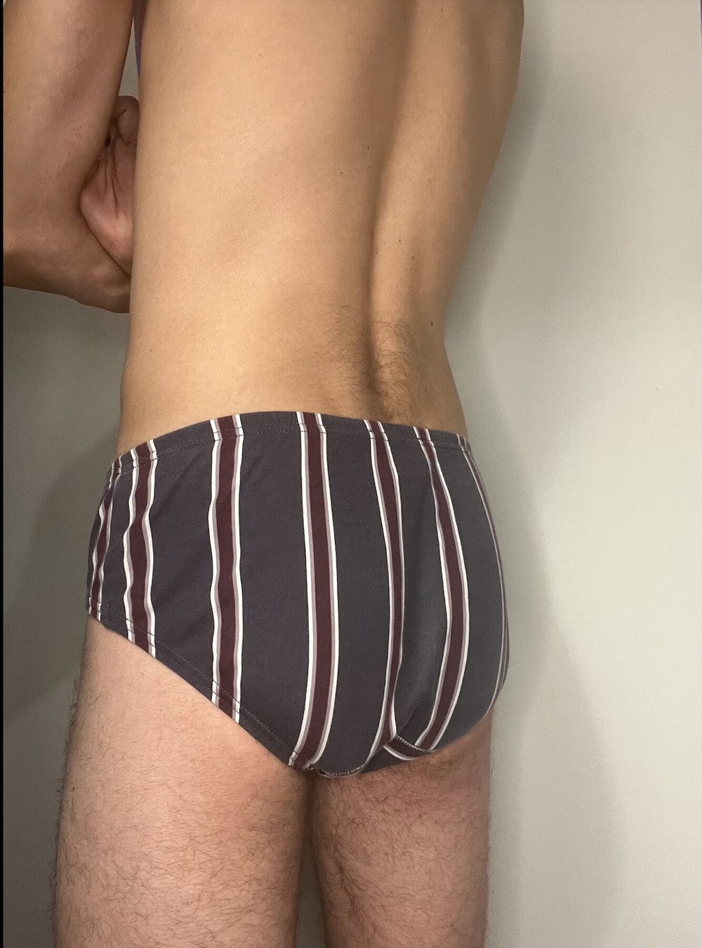 Playing in my retro-style briefs #9