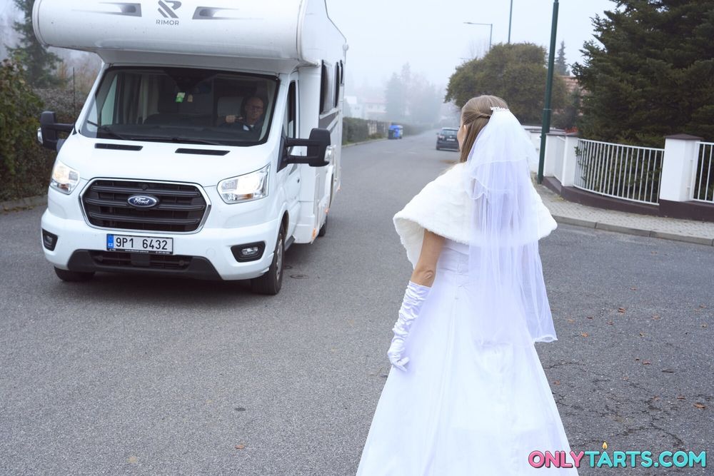 Runaway hot bride fucks random van driver #9