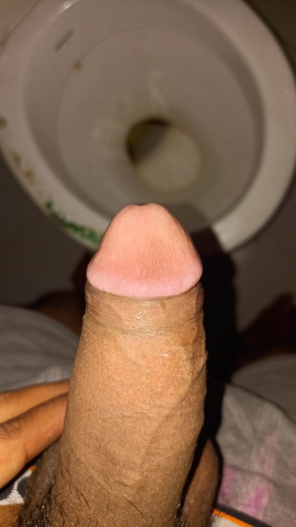 My wet cock morning hardness  #5