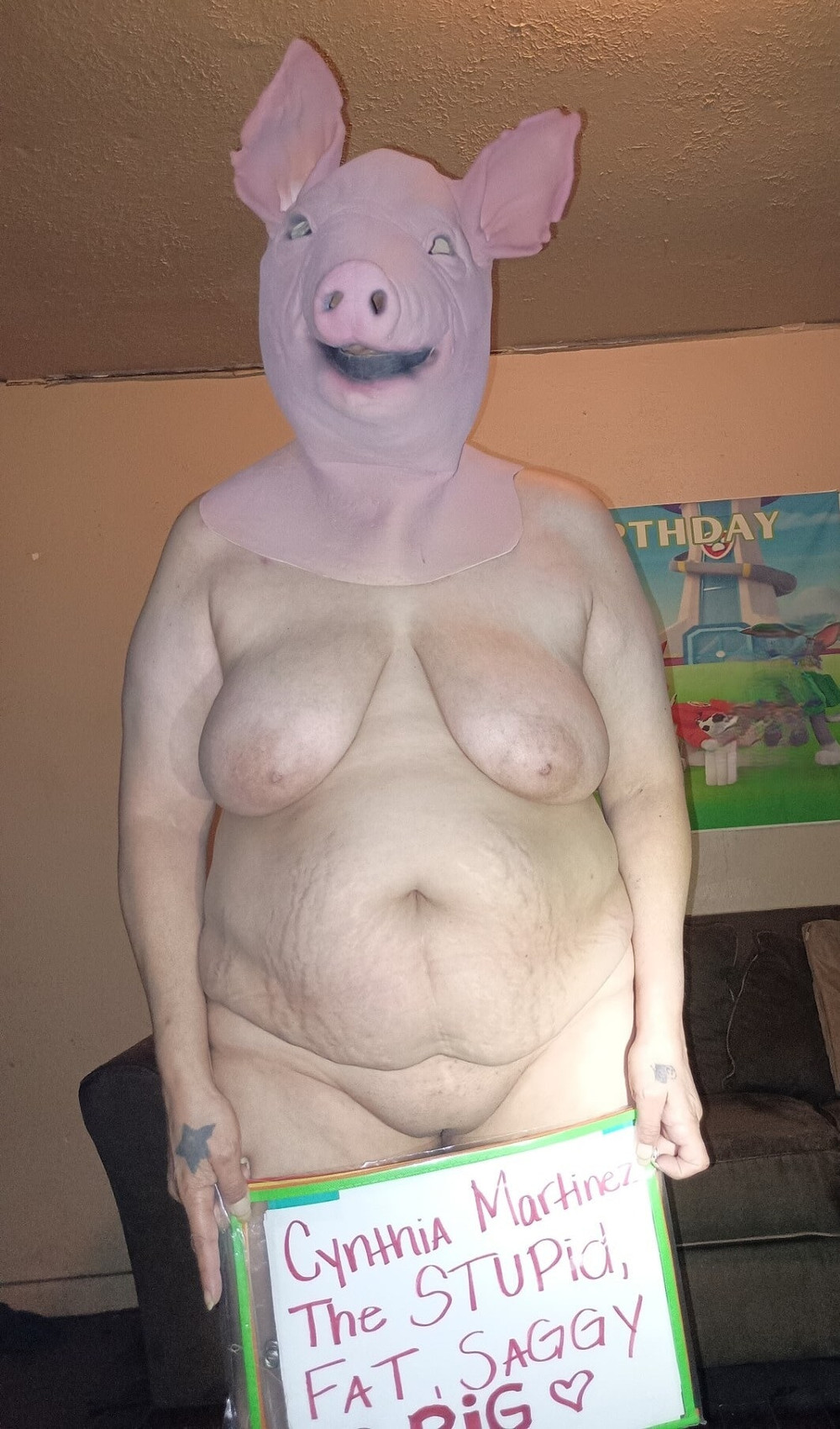 Cynthia Martinez the pig #7