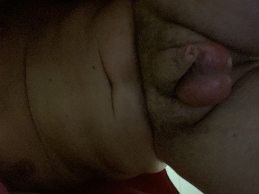 Does anyone want to play with my cock and balls  #2