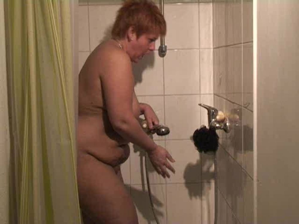 Dildo in the shower ...