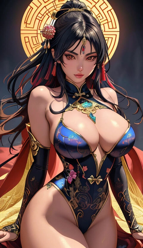chinese temple (Ai models) #2