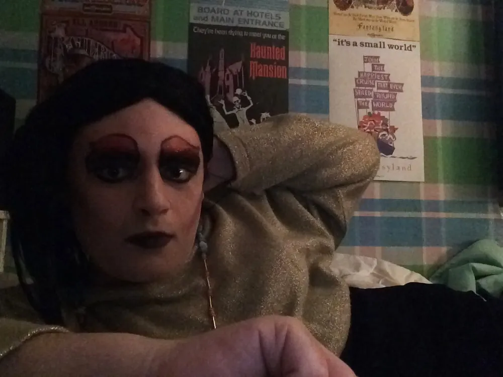 Big City Tramp (goth tranny) #17