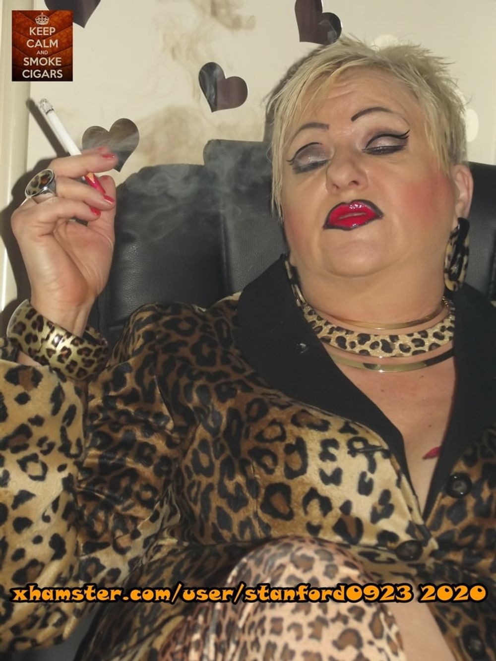 CIGAR LEOPARD WHORE #10