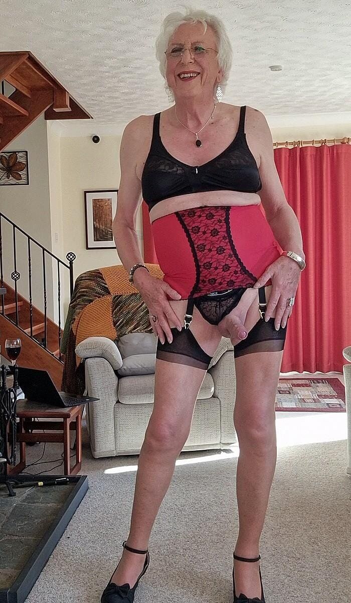 Colette's Red Girdle #17