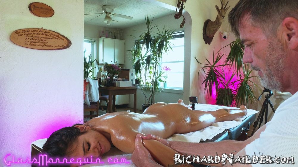 Behind the Scenes Massage Shoot with My Girlfriend #19