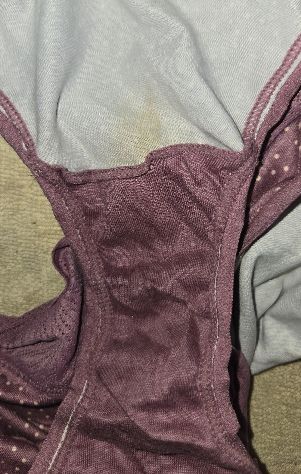 Wife&#039;s Delicious Smelling &amp; Tasty Dirty Panties #7