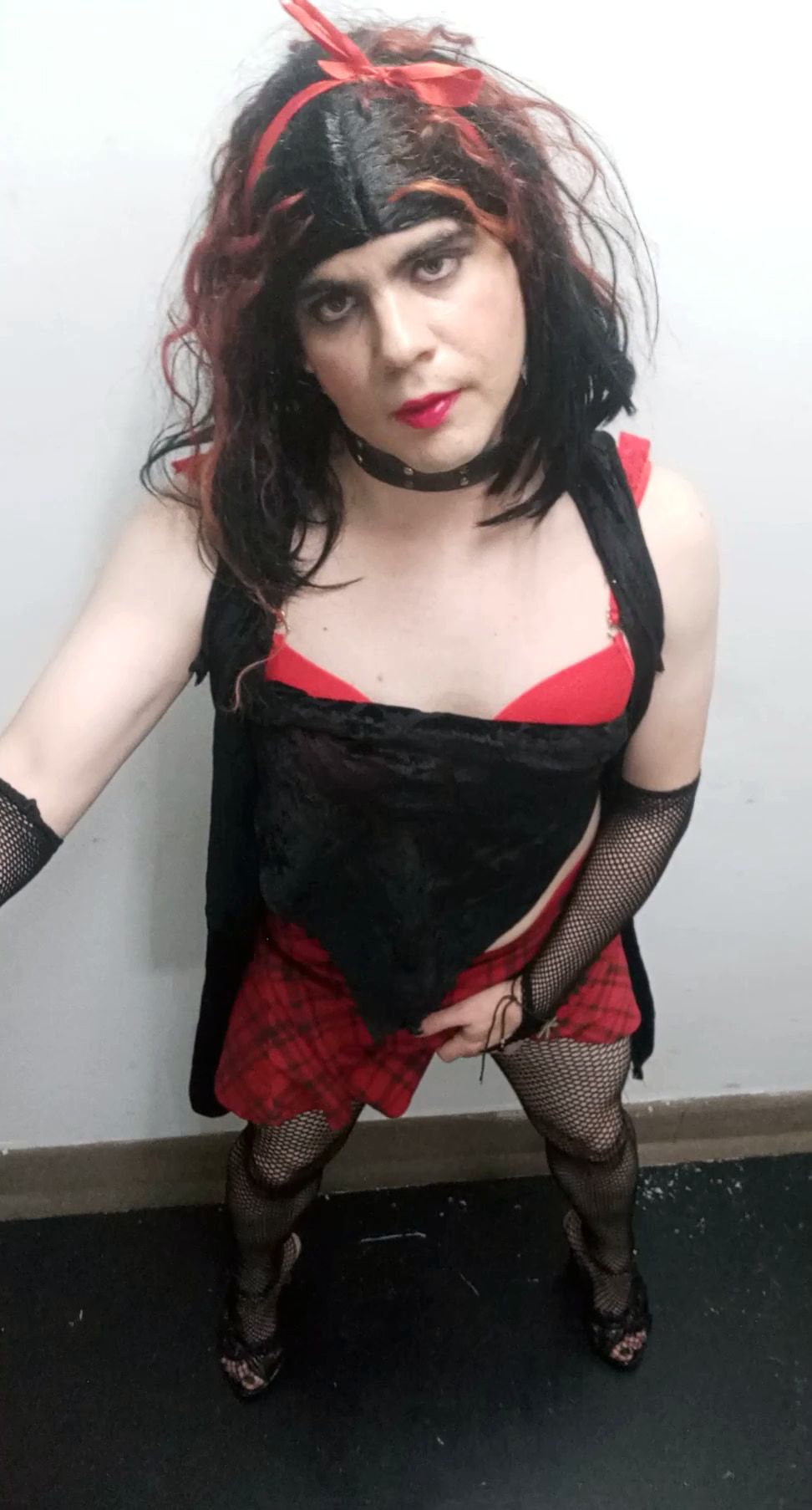 Sexy Goth Crossdresser Felixa #3