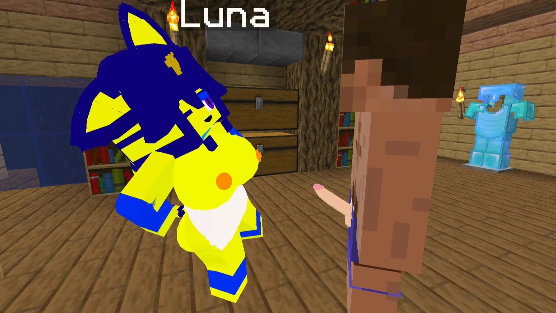 Minecraft Fapcraft Jenny Mod Ankha from Crossing #5