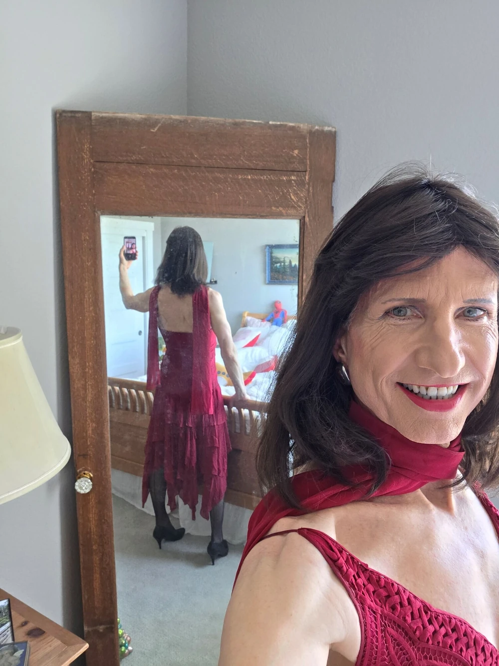Red dress two #3